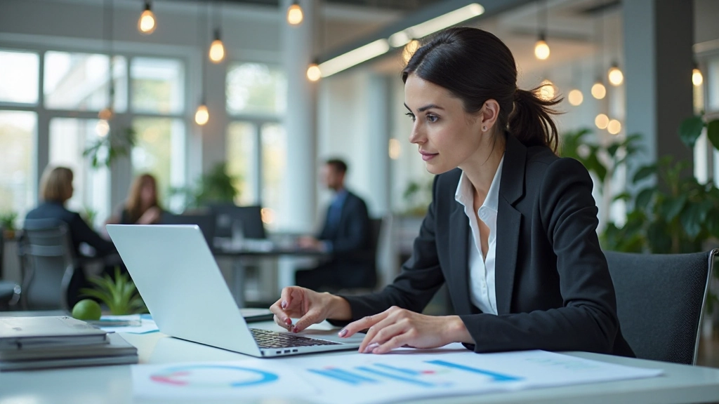 Strategieplanning met grafieken, businessplan op tafel, teamdiscussie over groeiplan